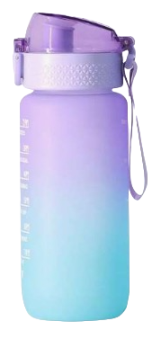 Sticla de apa potabila fitness Colorata 20Oz cu Marcator de timp